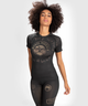 Женский рашгард Venum Women Santa Muerte Dark Side Rashguard Short Sleeves - Black Brown (VENUM-04809-124-XS) - изображение 1