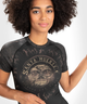 Женский рашгард Venum Women Santa Muerte Dark Side Rashguard Short Sleeves - Black Brown (VENUM-04809-124-XS) - изображение 2