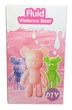 Мишка для раскраски 22,5 см разрисовка медвежонка DIY набор Fluid Violence Bear флюидный медведь - изображение 6