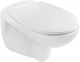Унитаз подвесной безободковый KRONER Oker WHI533536 Rimless с сиденьем Soft Close дюропласт - изображение 1