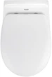 Унитаз подвесной безободковый KRONER Oker WHI533536 Rimless с сиденьем Soft Close дюропласт - изображение 7