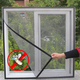 Москітна сітка на вікна Сіра 1.5х1.3 м, Tie ke mai Diy Flyscreen антимоскітна сітка на липучці (1010582-Gray) - зображення 5