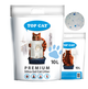 Наповнювач для котячого туалету Top Cat Premium силікагелевий 10 л 480125 - зображення 1