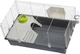 Клетка для кроликов и морских свинок Ferplast Rabbit 100 темно-серая 95х57х46 см 57052370 - изображение 4