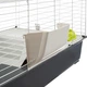 Клетка для кроликов и морских свинок Ferplast Rabbit 100 темно-серая 95х57х46 см 57052370 - изображение 7