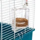 Клетка для канареек и маленьких птиц Ferplast Rekord 3 синяя 49х30х48.5 см 52009801 - изображение 6