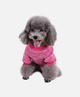 Кофта для собак та котів EcoToys Bright Pink XS ряба яскраво-рожева A: 20 см B: 31 см C: 19 см 7098 - зображення 3