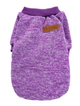 Кофта для собак та котів EcoToys Purple XS ряба фіолетова A: 20 см B: 31 см C: 19 см 7092 - зображення 1