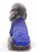 Кофта для собак и котов EcoToys Navy Blue XS рябая синяя A: 20 см B: 31 см C: 19 см X-7110 - изображение 7
