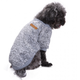 Кофта для собак и котов EcoToys Grey XS рябая серая A: 20 см B: 31 см C: 19 см 7074 - изображение 4