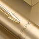 Długopis Parker Jotter XL Monochrome Gold GT Niebieski (3026981227585) - obraz 4