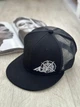 Кепка снепбек с сеточкой (Snapback) Компас Черный 56-61р (9080) - изображение 1