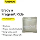 Автомобильный освежитель воздуха ароматизатор Baseus Margaret Series Car Air Freshener Cedar Oud серый - изображение 5