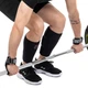Захист гомілки для важкої атлетики Ezous Crossfit Calf Support A-08 комплектація 2шт Black - зображення 9