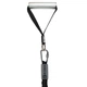 Ручки для еспандера та тренажера Ezous Aluminum Handles F-02-E комплектація 2шт Black-Silver - зображення 4