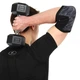 Налокотники для жима Ezous Camo Elbow Sleeve A-04 2шт в комплекте размер M Black-Grey Camouflage - изображение 8
