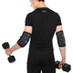 Налокотники для жима Ezous Camo Elbow Sleeve A-04 2шт в комплекте размер S Black-Grey Camouflage - изображение 10