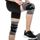 Наколінник еластичний бандаж з фіксуючим ременем Ezous Knee Brace A-07 2шт в комплекті розмір M - зображення 10