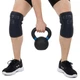 Наколенники для приседаний со штангой Ezous Knee Sleeve A-06 2шт в комплекте размер L Black - изображение 9