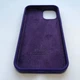 Чохол-накладка Silicone Case для Apple iPhone 12 Mini Ultra Violet - зображення 6