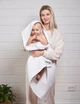 Рушник-куточок вафельний Family Tradition банний 100х100 см білий Малюк - зображення 2