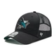 Кепка-тракер 47 Brand SAN JOSE SHARKS BRANSON MESH чорний, зелений Унісекс OSFA (H-BRANS22CTP-BK) - зображення 1