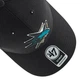 Кепка-тракер 47 Brand SAN JOSE SHARKS BRANSON MESH чорний, зелений Унісекс OSFA (H-BRANS22CTP-BK) - зображення 2