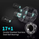 Мультипликаторная катушка Bait Casting Reel под левую руку, Kalipso, 8,1:1, 17+1bb - изображение 4