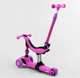 Самокат-велобег 3в1 Best Scooter BS-26566. 3 PU колеса с подсветкой, сидение, амортизаторы, родительская ручка - изображение 3