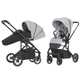 Коляска прогулочная детская CARRELLO Alfa CRL-5508 BF Feather Grey Светло-серая - изображение 2