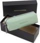 Шкіряна ключниця кишенькова Marco Coverna W005 Light Green - зображення 6