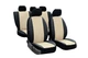 Авточехлы из эко кожи GEELY GХ2 2012- (2002-2011) Pok-ter PERLINE с бежевой вставкой - изображение 1