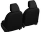 Чехлы на передние сиденья для GEELY GХ2 2012- (2002-2011) Pok-ter эко кожа с алькантарой Exclusive черный - изображение 4