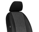 Чехлы на передние сиденья для GEELY GХ2 2012- (2002-2011) Pok-ter эко кожа с алькантарой Exclusive черный - изображение 3