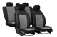 Авто чехлы из эко кожи RENAULT LODGY 2012-2022 Pok-ter Road с серой вставкой - изображение 1