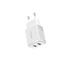 Мережевий зарядний пристрій BASEUS Compact 2xUSB 10.5W 2.1A White (CCXJ010202) - изображение 4
