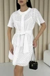 Платье Jadone Fashion Оланда XL белое - изображение 4