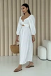 Двухстороннее платье Jadone Fashion Аскания XL-XXL белое - изображение 7