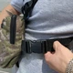 Мужская нагрудная спортивная сумка камуфляжная сумка Хаки (П1Е-2900755637-5) - изображение 3