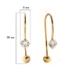 Серьги-подвески Diamant С2966 (553727) - изображение 2