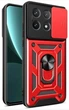 Чохол Camshield з кільцем-підставкою на Poco X6 Pro (red) - зображення 1