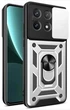 Чохол Camshield з кільцем-підставкою на Poco X6 Pro (silver) - зображення 1