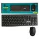 Комплект беспроводной клавиатура с мышью Weibo WB-8012 2.4Ghz Black (3_04809) - изображение 5