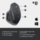 Мышь Logitech MX Master 2S Graphite (910-005966) - изображение 2