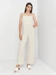 Комбинезон Stradivarius размер M бежевый 6252131430 - изображение 3