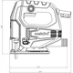 Электролобзик Metabo STEB 65 Quick, 450Вт, 600-3000 об/мин (601030500) - изображение 2