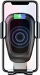 Держатель для телефона в автомобиль с беспроводной зарядкой BASEUS Metal Wireless Charger Gravity Car Mount Black WXYL-B0A - изображение 2