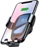 Держатель для телефона в автомобиль с беспроводной зарядкой BASEUS Metal Wireless Charger Gravity Car Mount Black WXYL-B0A - изображение 6