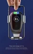 Держатель для телефона в автомобиль с беспроводной зарядкой BASEUS Metal Wireless Charger Gravity Car Mount Black WXYL-B0A - изображение 10