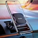 Тримач для телефону в автомобіль Hoco CA65 магнитный на дефлектор Black - зображення 2